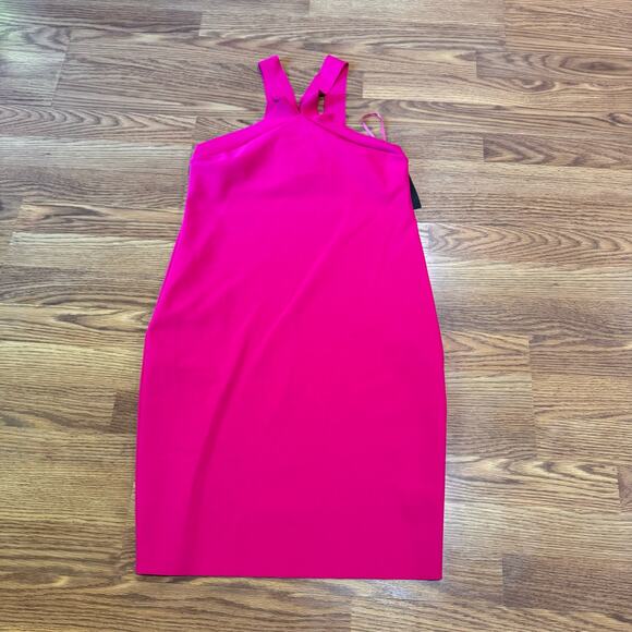 CHIARA BONI LA PETITE ROBE Guendaline Halter Dress - Bouganville size 40/ US 4 - Picture 7 of 13